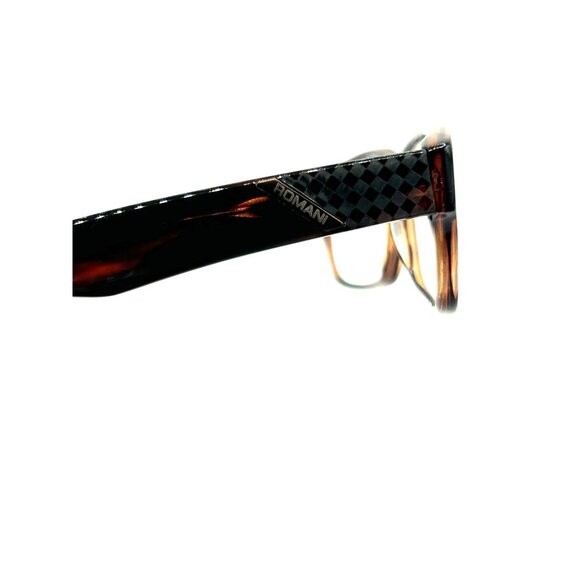 Alberto Romani Rectangular Eyeglasses Frame 54 15 140 Tortoise Shell Unisex - Picture 11 of 14
